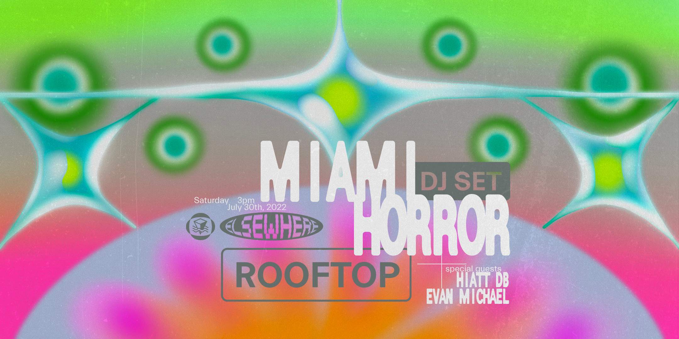 Miami Horror (DJ Set), Hiatt dB, Evan Michael - Página frontal