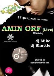 Amin Orf - Live Vip Club (Fever Sound Nights Ukraine Tour) - フライヤー表