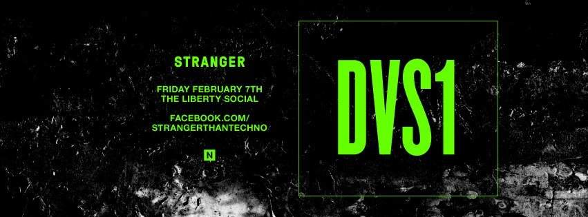 Stranger presents - Dvs1 - フライヤー裏