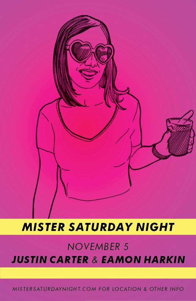 Mister Saturday Night with Justin Carter and Eamon Harkin [sound Stream Cancelled Due To Illness] - Página trasera