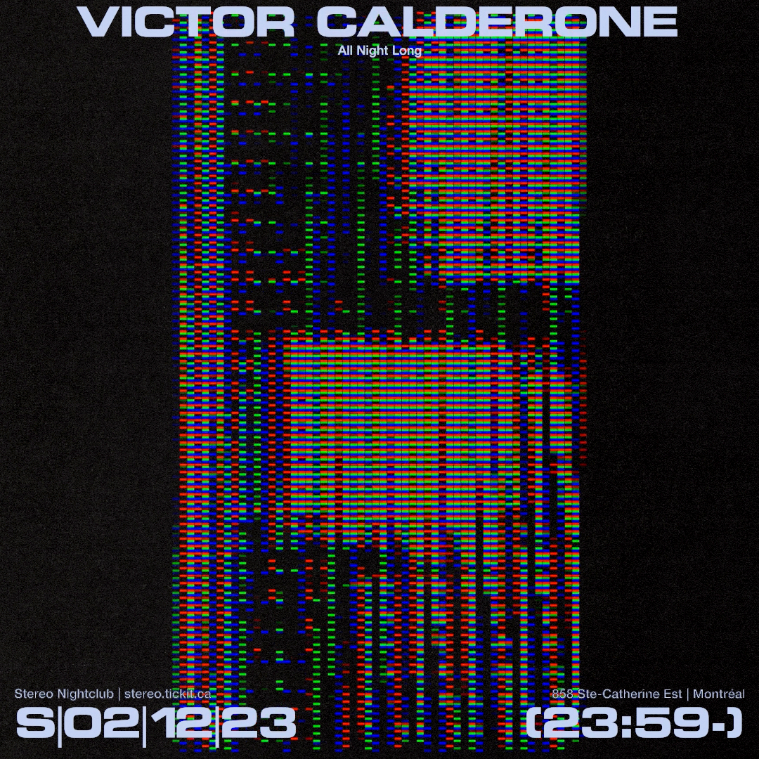 Victor Calderone (All Night Long) - Página frontal