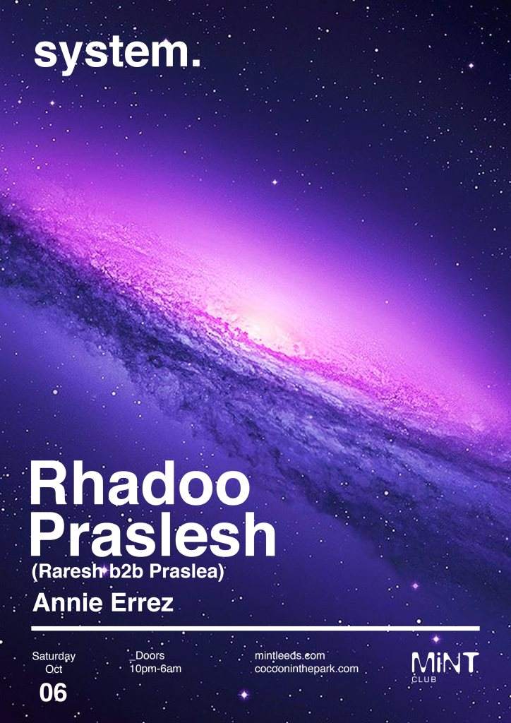 System - Rhadoo, Praslesh (Raresh B2b2 Praslea) - Página frontal