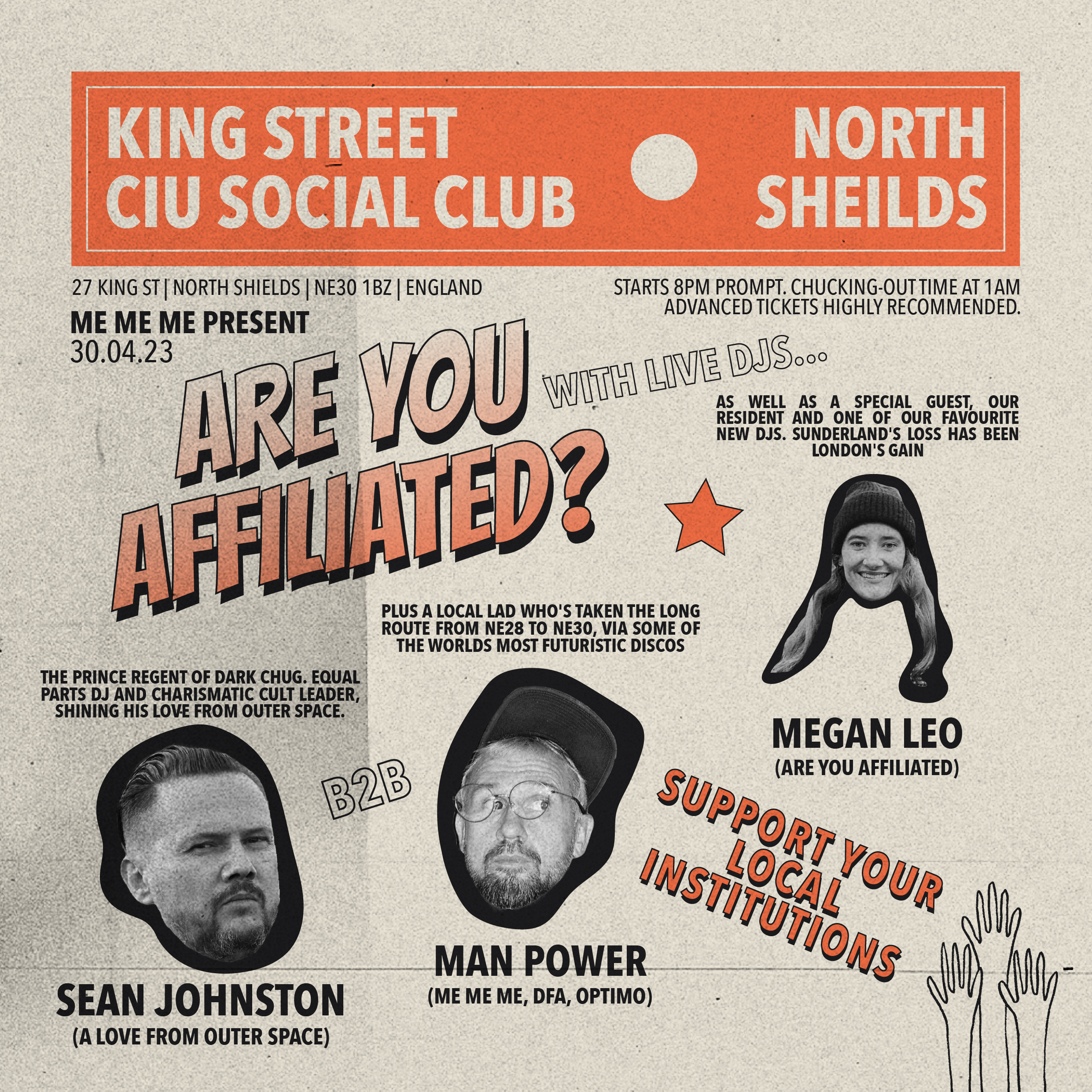 Are you affiliated: Sean Johnston (ALFOS) b2b Man Power - Página frontal
