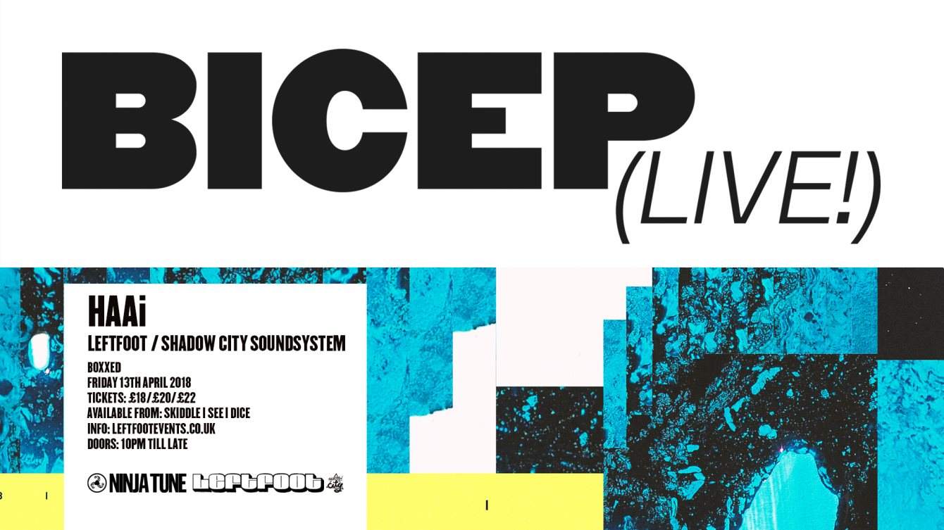Bicep (Live) - Página frontal