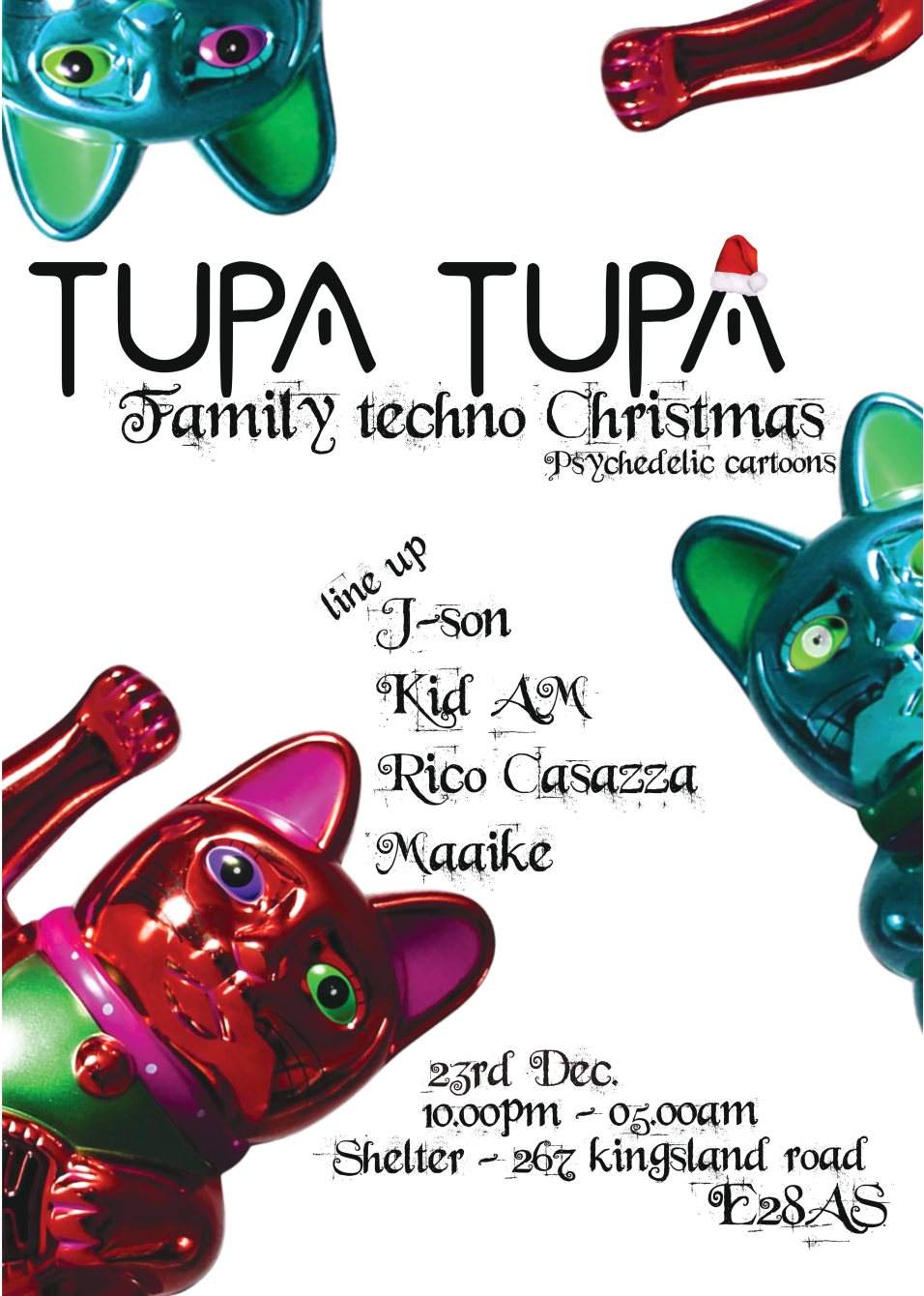 Tupa Tupa - Family Techno Christmas - Página frontal