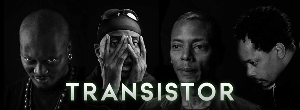 Transistor with Jeff Mills, Derrick May, Juan Atkins, DJ Rush, Trade - Página frontal