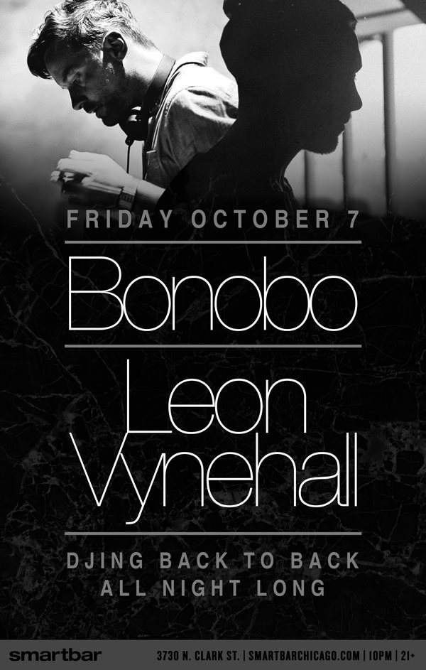Bonobo b2b Leon Vynehall (All Night) - Página frontal