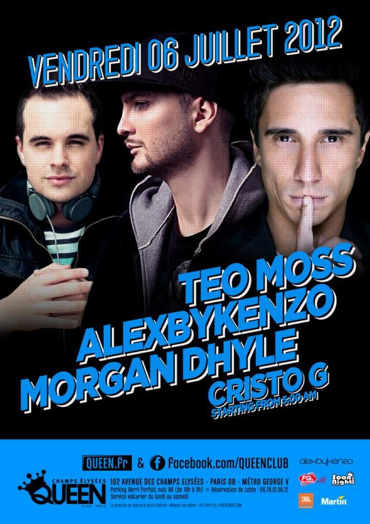 Teo Moss & Alexbykenzo & Morgan Dhyle - Página frontal