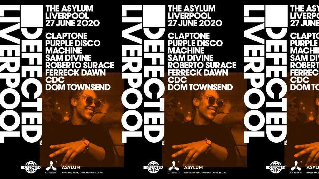 [CANCELLED] Defected at The Asylum - フライヤー表