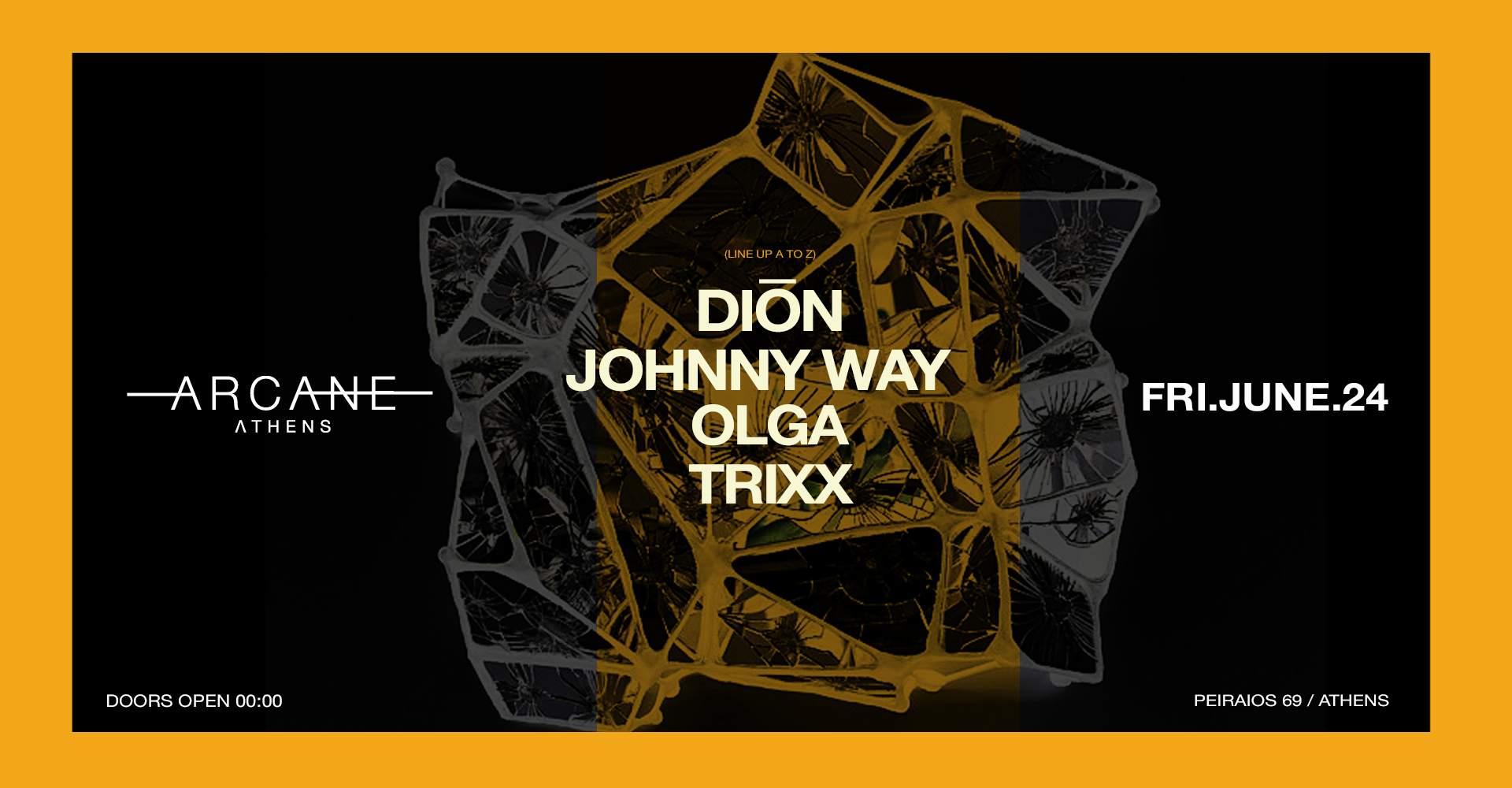 Techno Clubnight w. Trixx / Olga / JohnnyWay / Dion - Página frontal