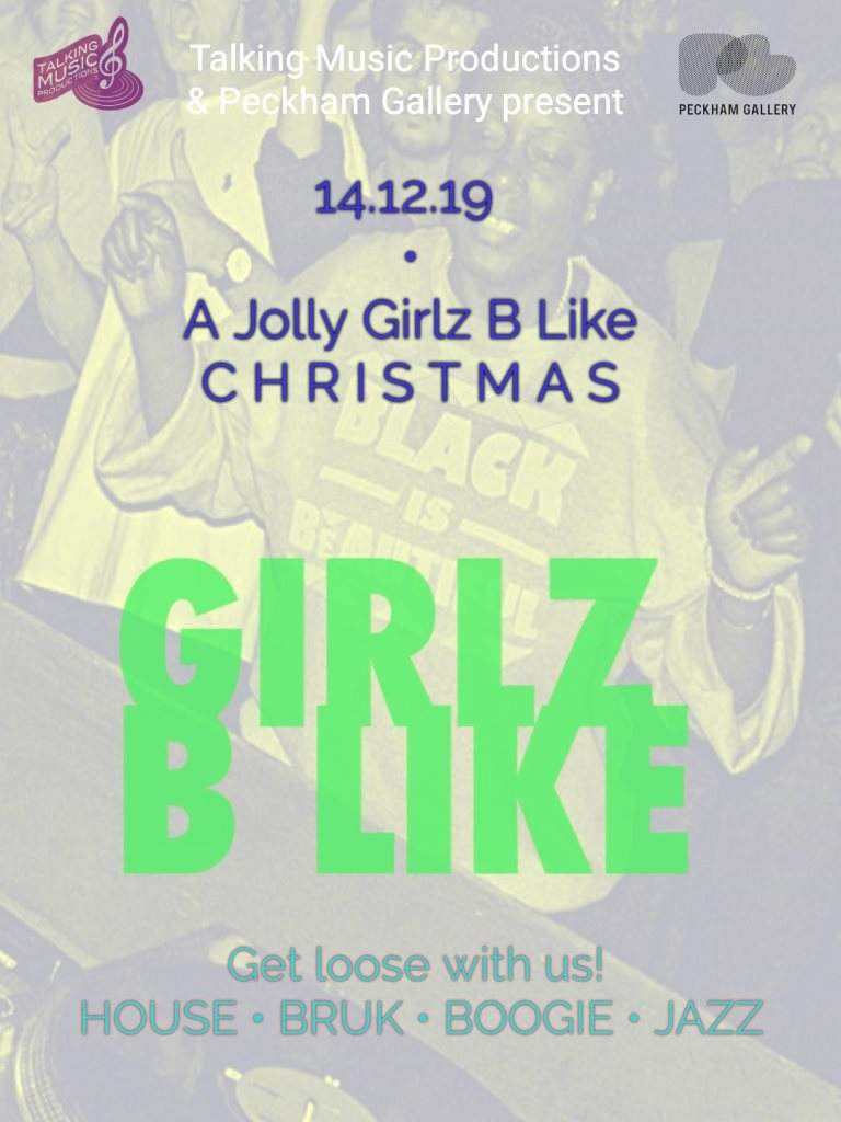 A Jolly Girlz B Like Christmas - フライヤー表