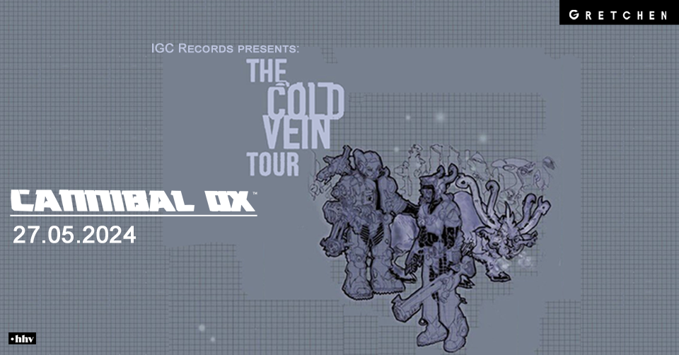 IGC Records presents: The Cold Vein European Tour - Cannibal Ox *live* - Página frontal