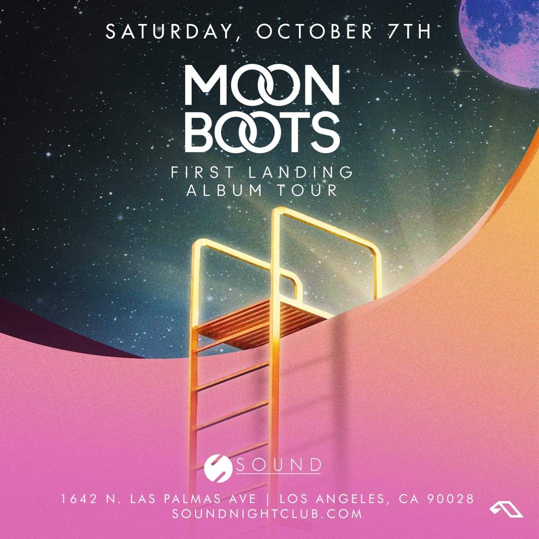 Sound x Goldenvoice x Kcrw presents Moon Boots at Sound, Los Angeles