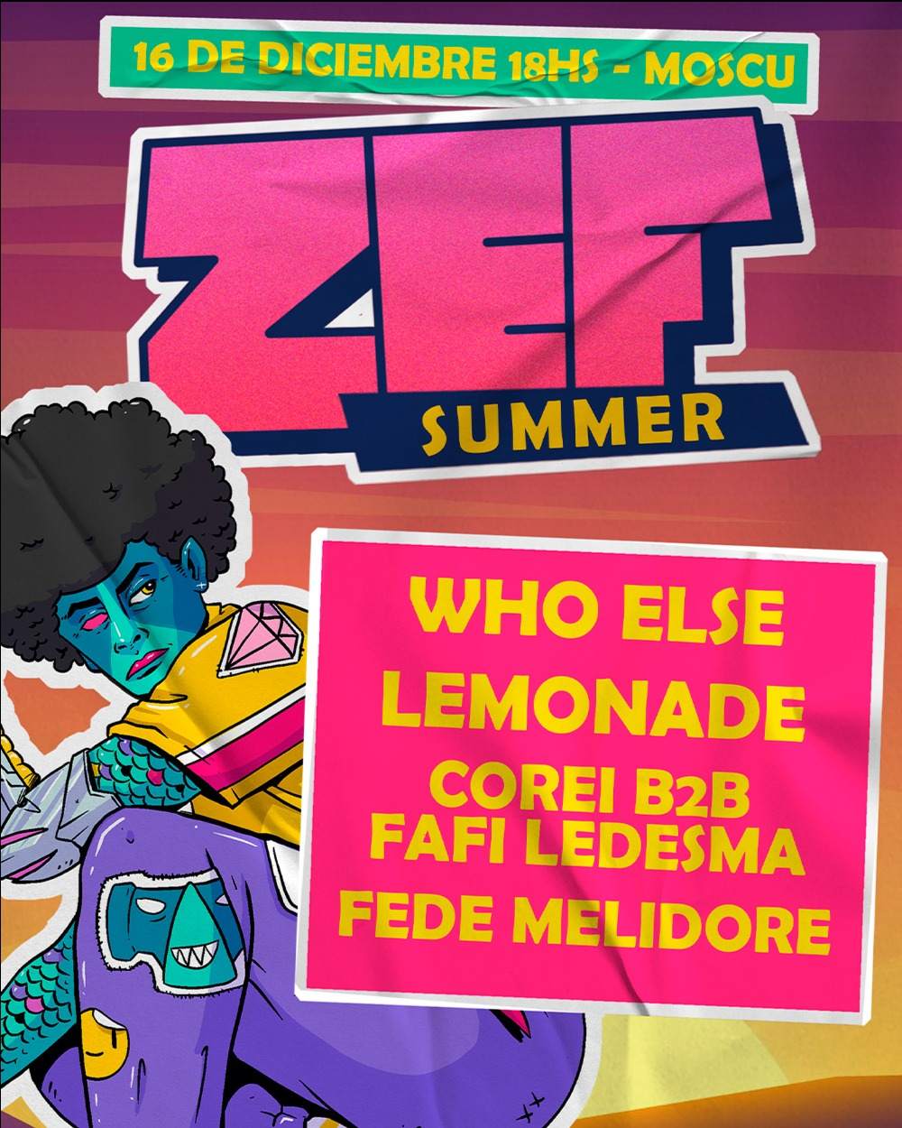 WHO ELSE + Lemonade - BY ZEF SUMMER - Página frontal