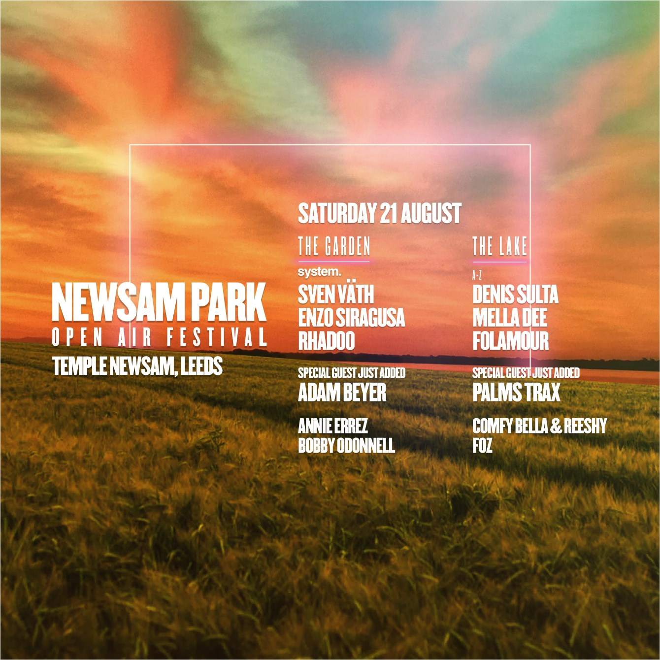 Newsam Park Open Air Festival 2021 at Temple Newsam, Leeds
