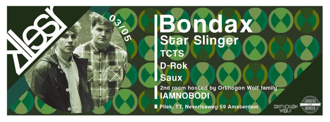 Klear presents Bondax, Star Slinger, Iamnobodi & Tcts - Página frontal