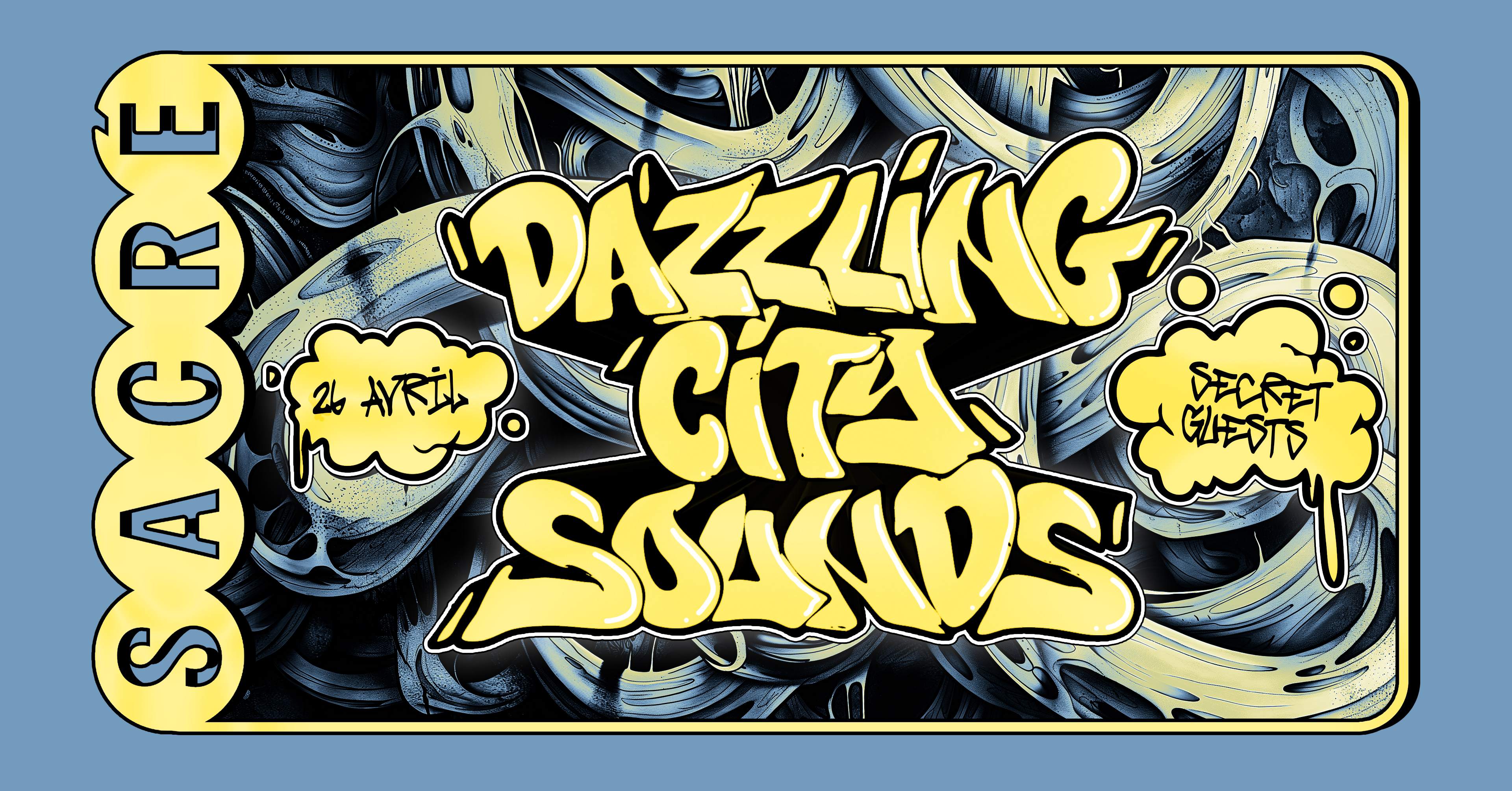Sacré présente: Guillermo Jamas / Dazzling City Sounds #3 - Página frontal
