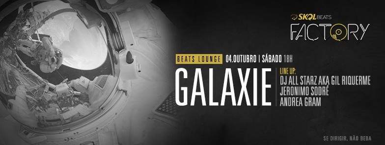 Galaxie at Beats Lounge - フライヤー表