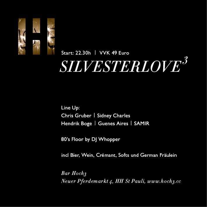 Silverstlove³ - フライヤー裏