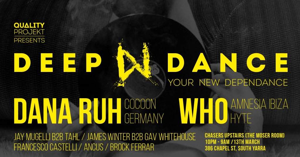 Q.P -Deepndance w/ Dana Ruh & Who - Página frontal