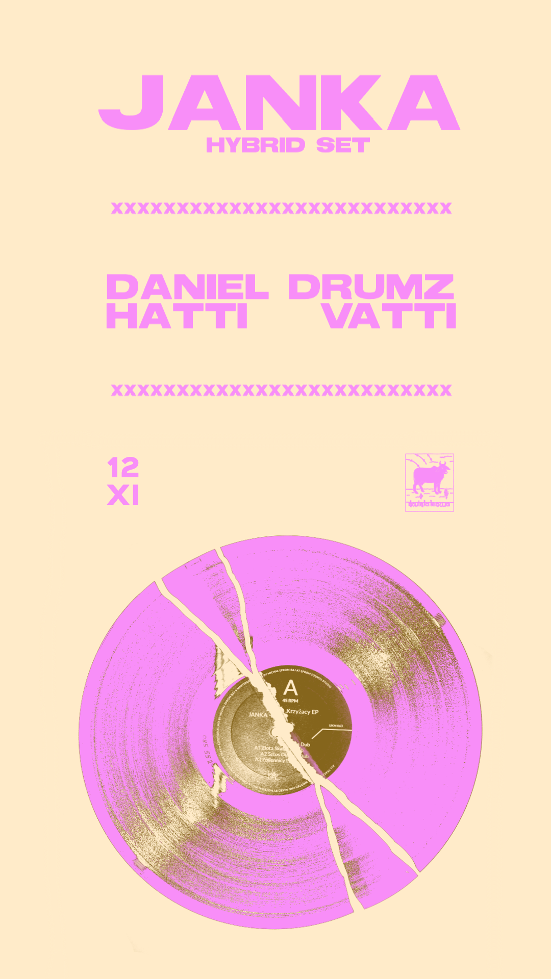 JANKA hybrid set ~ Daniel Drumz & Hatti Vatti - Página frontal