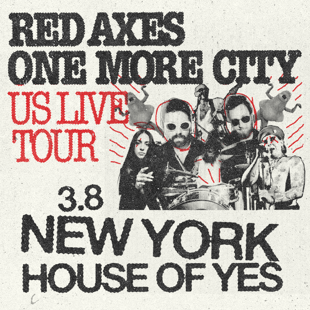 Red Axes LIVE - フライヤー表