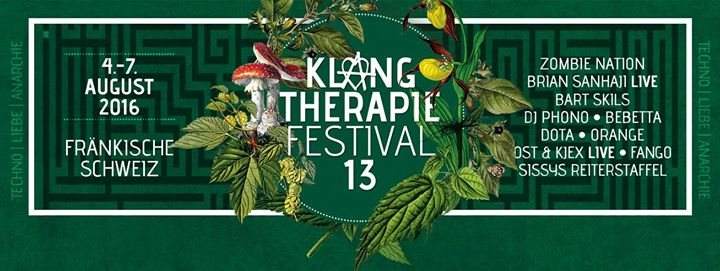 Klangtherapie-Festival - フライヤー表