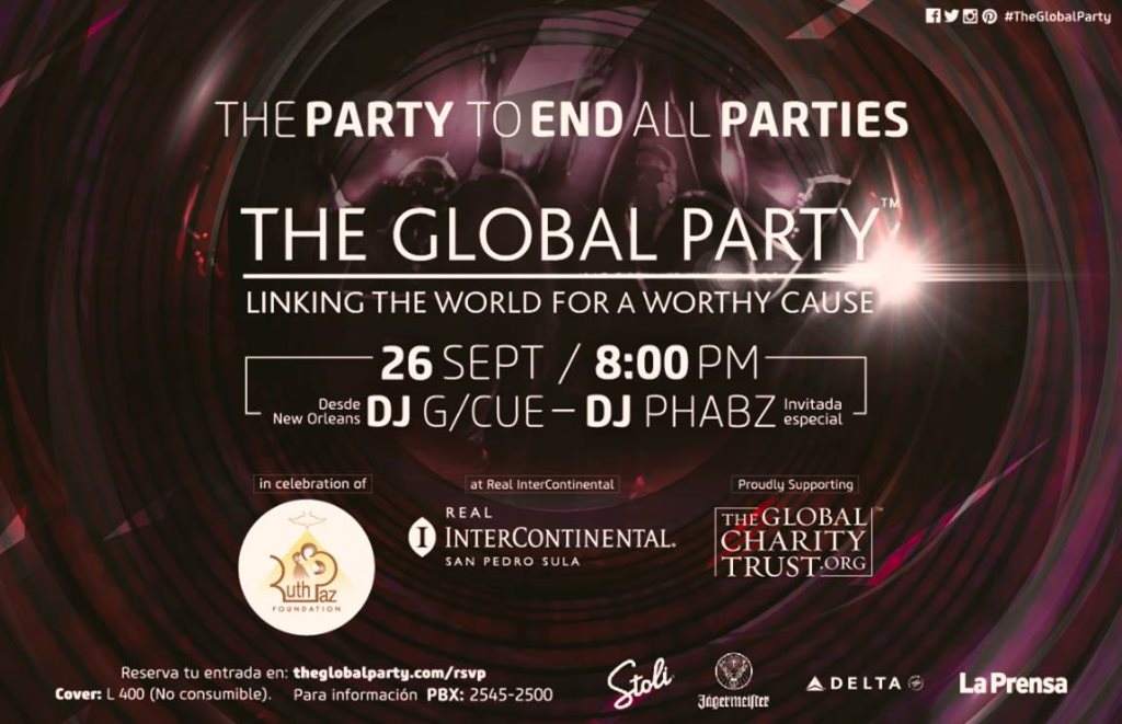 The Global Party - フライヤー表