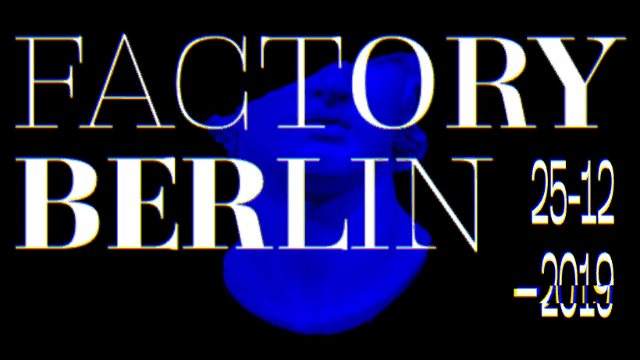 Factory Berlin - フライヤー表
