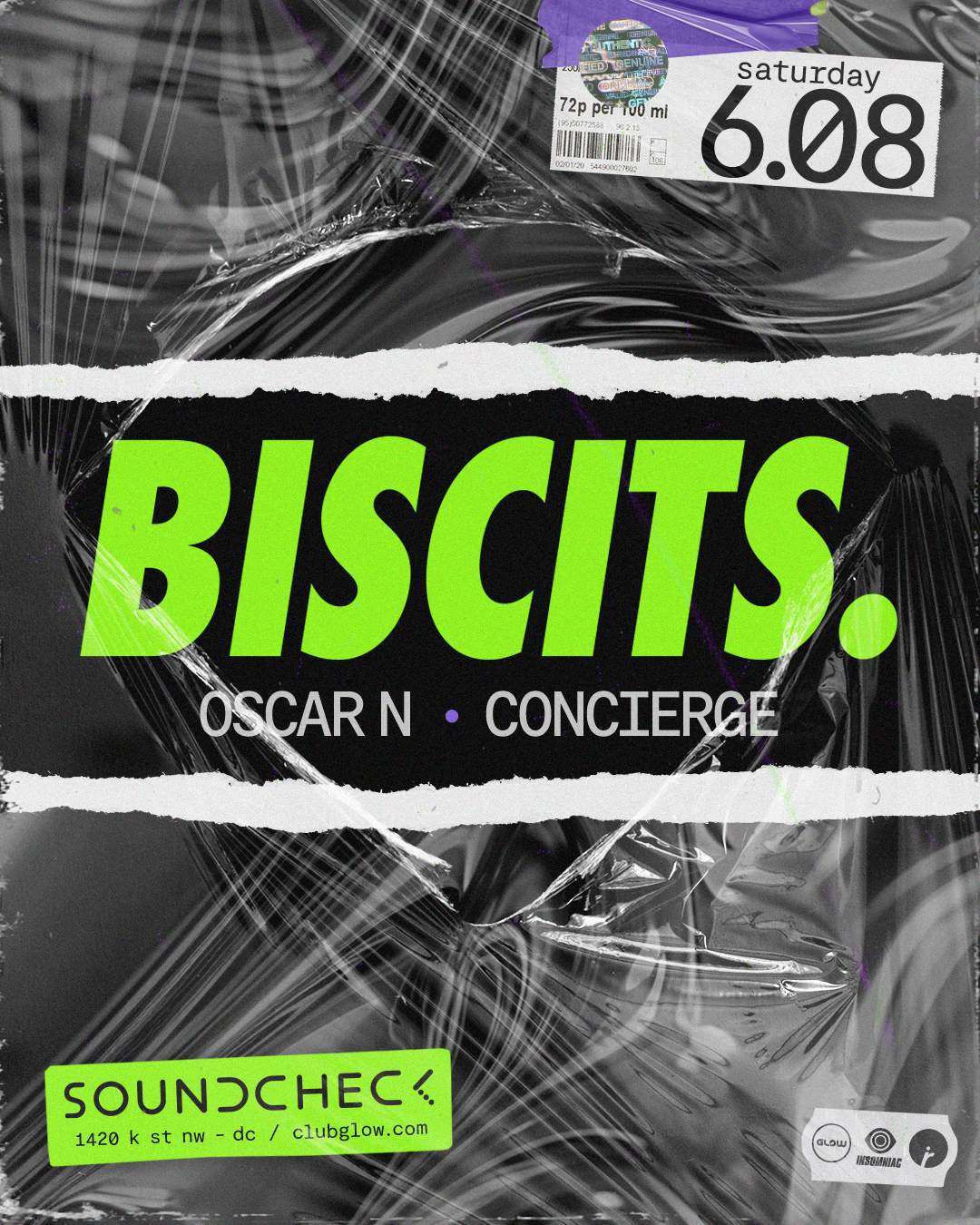Biscits - フライヤー表