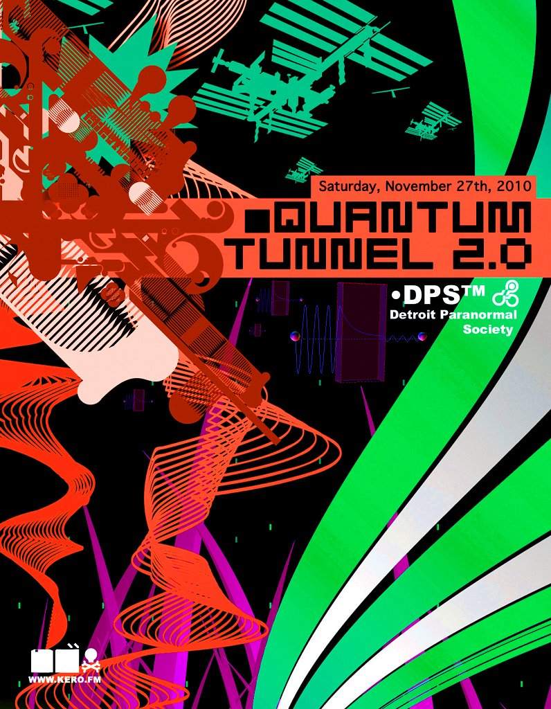 Quantum Tunnel 2.0 with Steve Stoll, Woody Mcbride, Arthur Oskan - フライヤー表