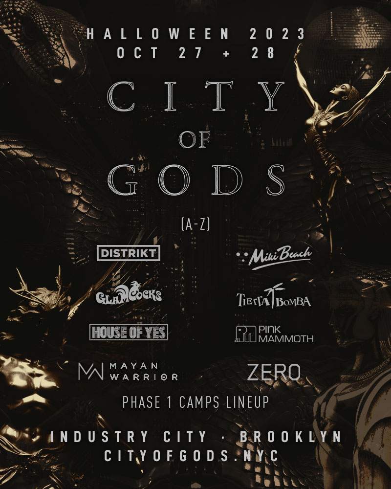 City of Gods Halloween 2023: Friday - フライヤー表