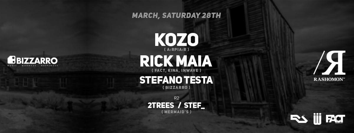 Bizzarro Feat. Fact presents Kozo & Rick Maia - Página frontal