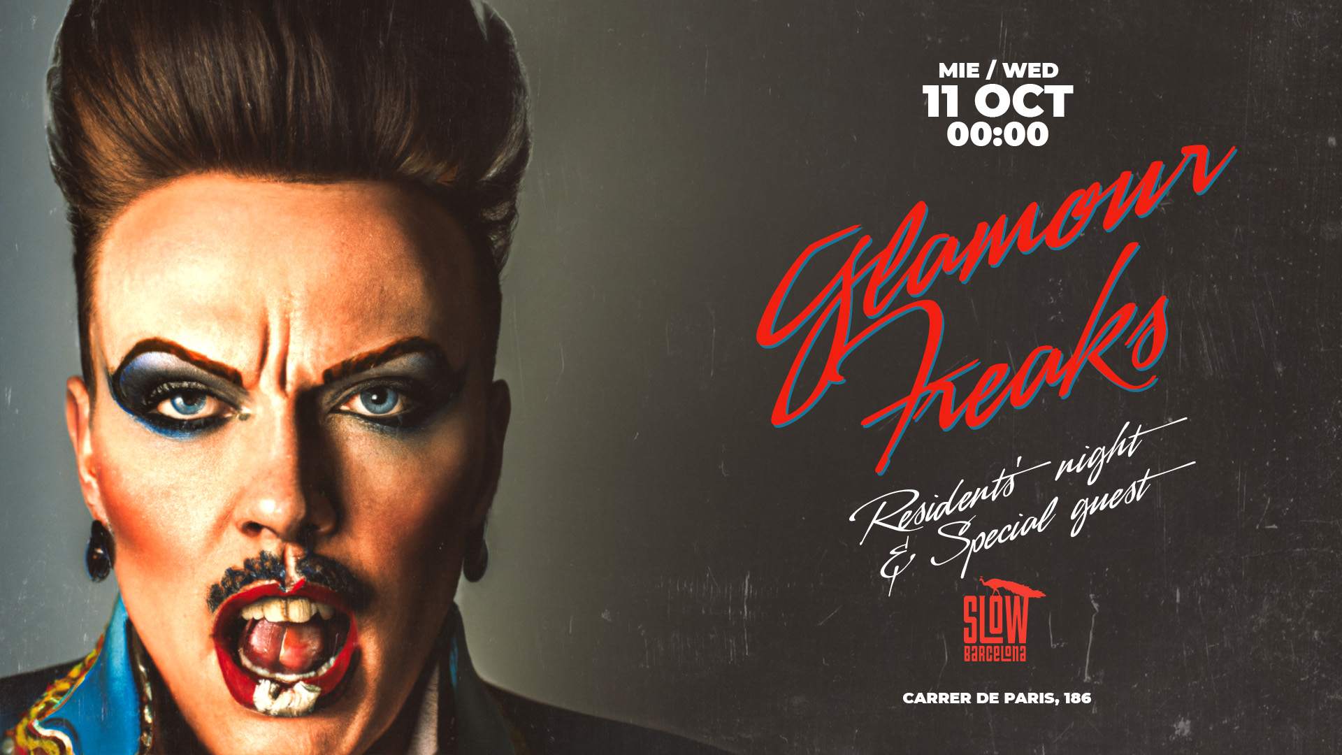 Glamour Freaks presents Residents Night + Special Guest - Página frontal