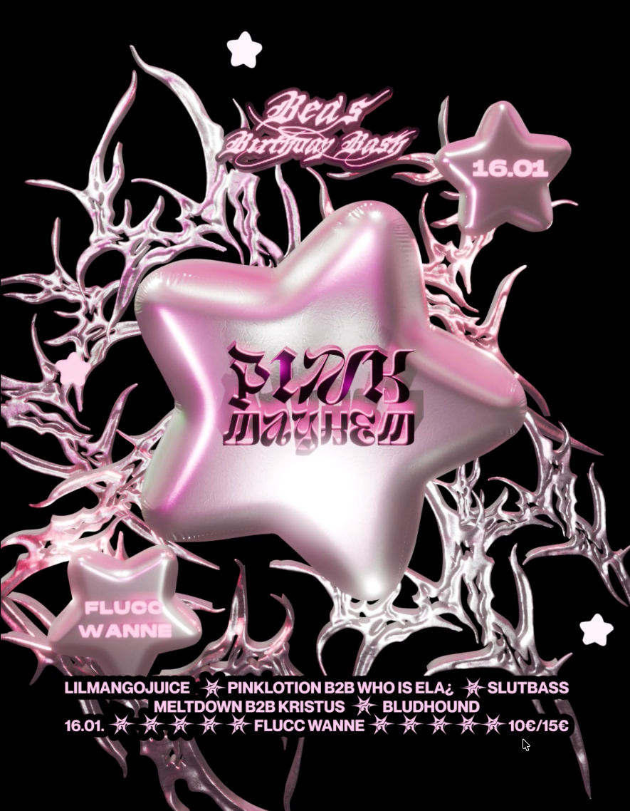 PINK MAYHEM - Bea's Birthday Bash at FLUCC, Vienna