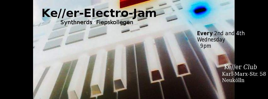 Electro Jam - フライヤー表