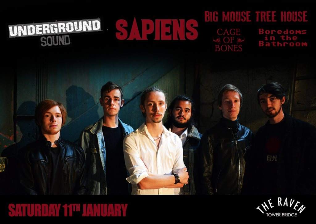 Sapiens - Underground Sound presents - Página frontal
