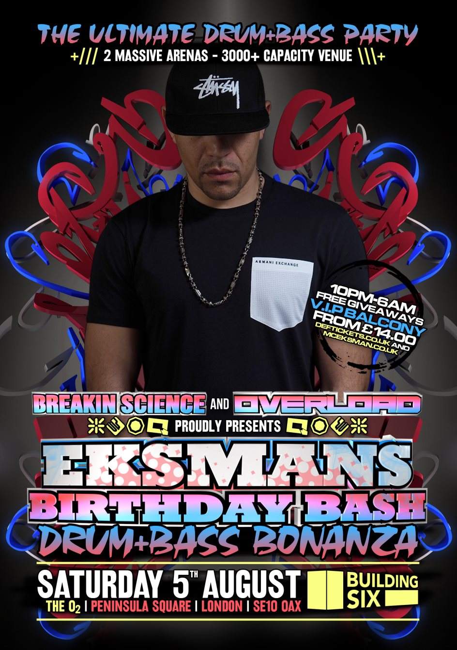 Breakin Science & Overload Present MC Eksman's Birthday Bash At ...