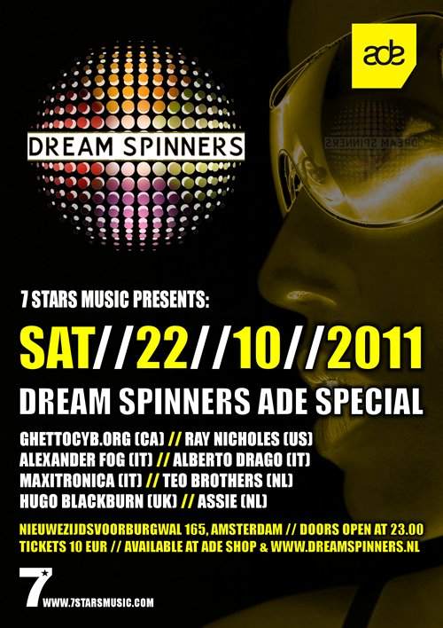 Ade - Dream Spinners - Página frontal