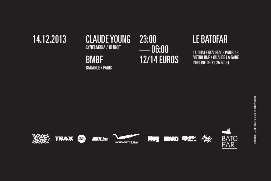 Badance Release Party with Claude Young - フライヤー裏
