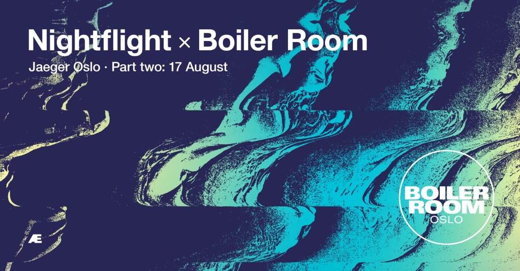 Boiler Room Weekender x Nightflight - フライヤー表
