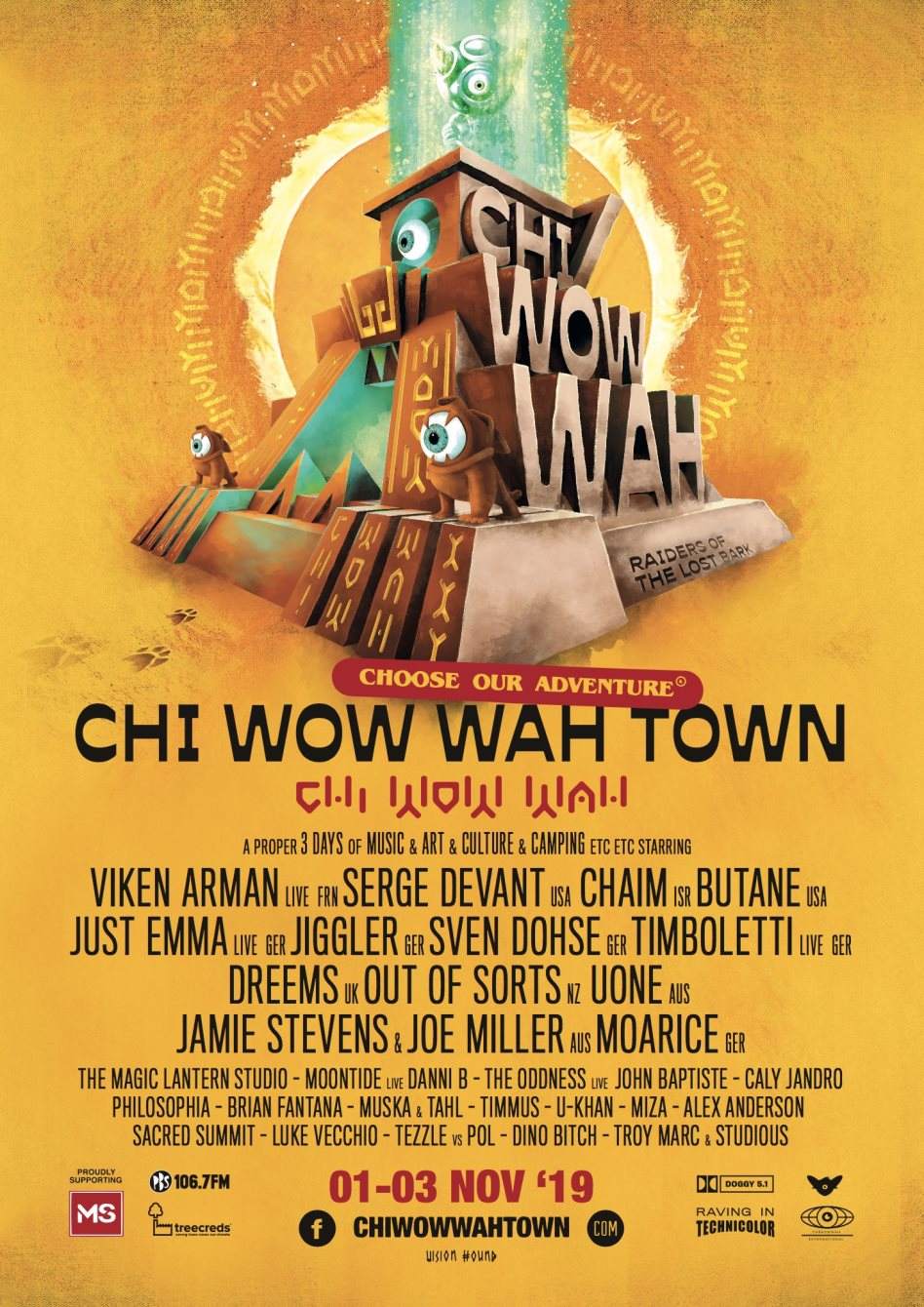 CHI WOW WAH TOWN 2019 - Página frontal