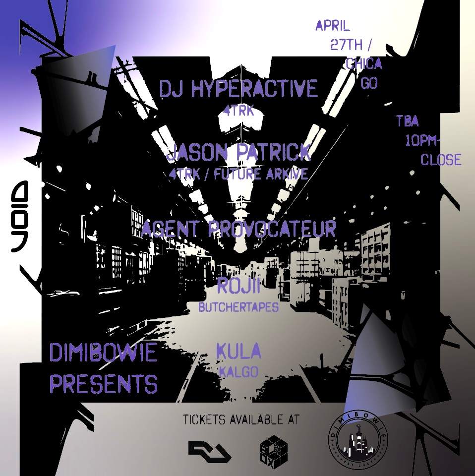 DIMIBOWIE presents DJ Hyperactive - Página frontal