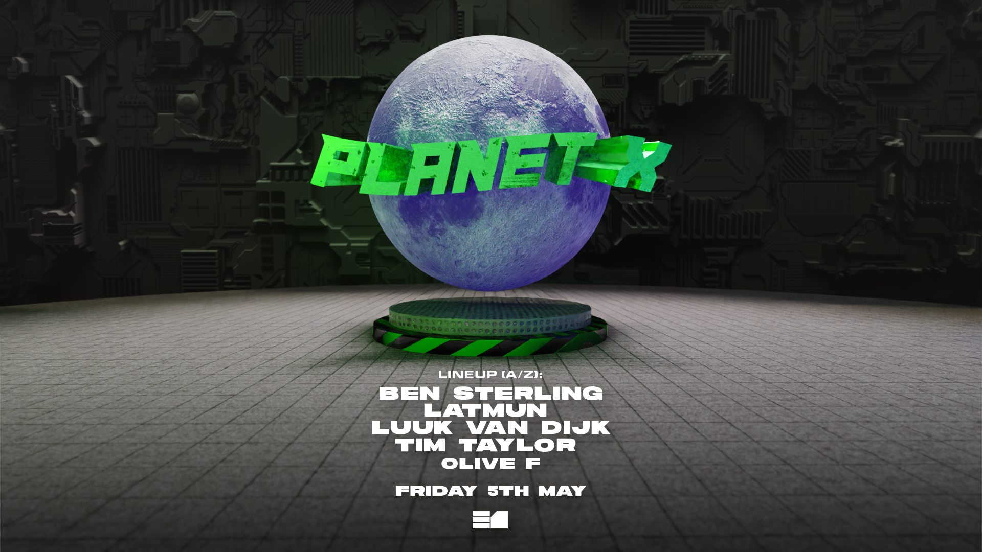 Planet X: Ben Sterling, Latmun, Luuk van Dijk + more - Página frontal