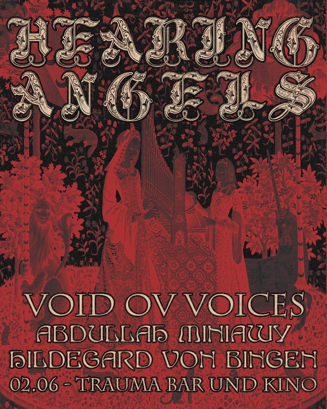 Hearing Angels II : Void Ov Voices, Abdullah Miniawy, Hildegard von Bingen - Página frontal