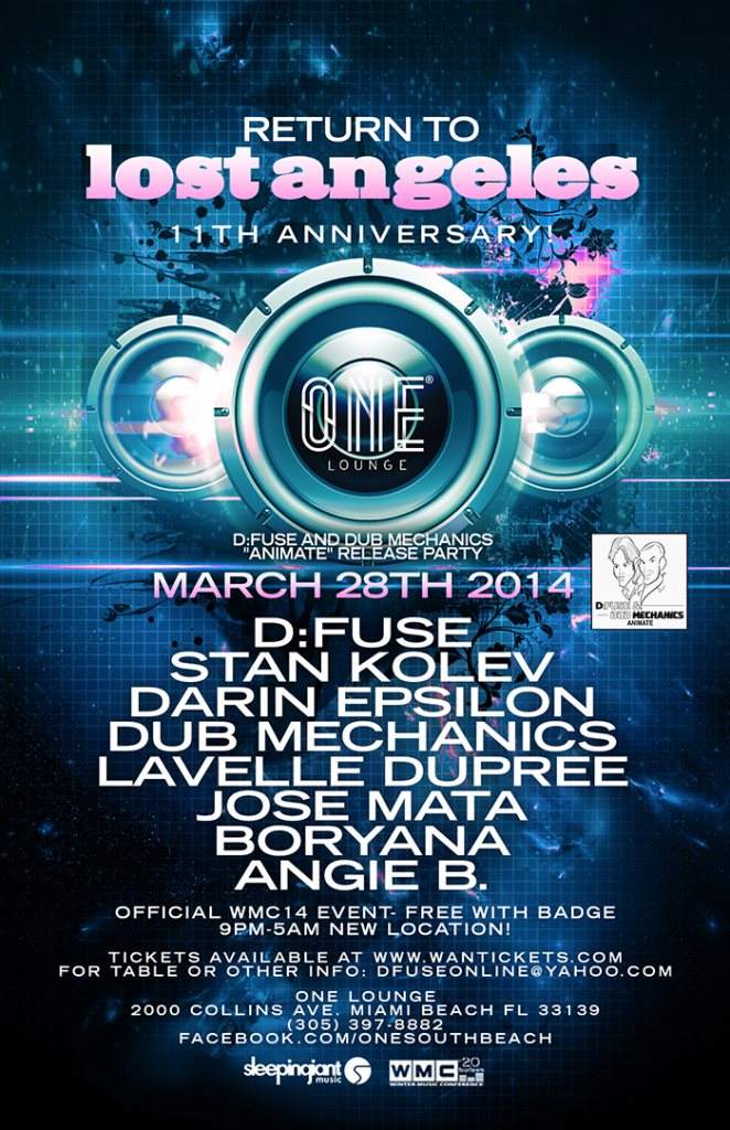 Return To Lost Angeles with D:Fuse, Darin Epsilon, More - Página frontal
