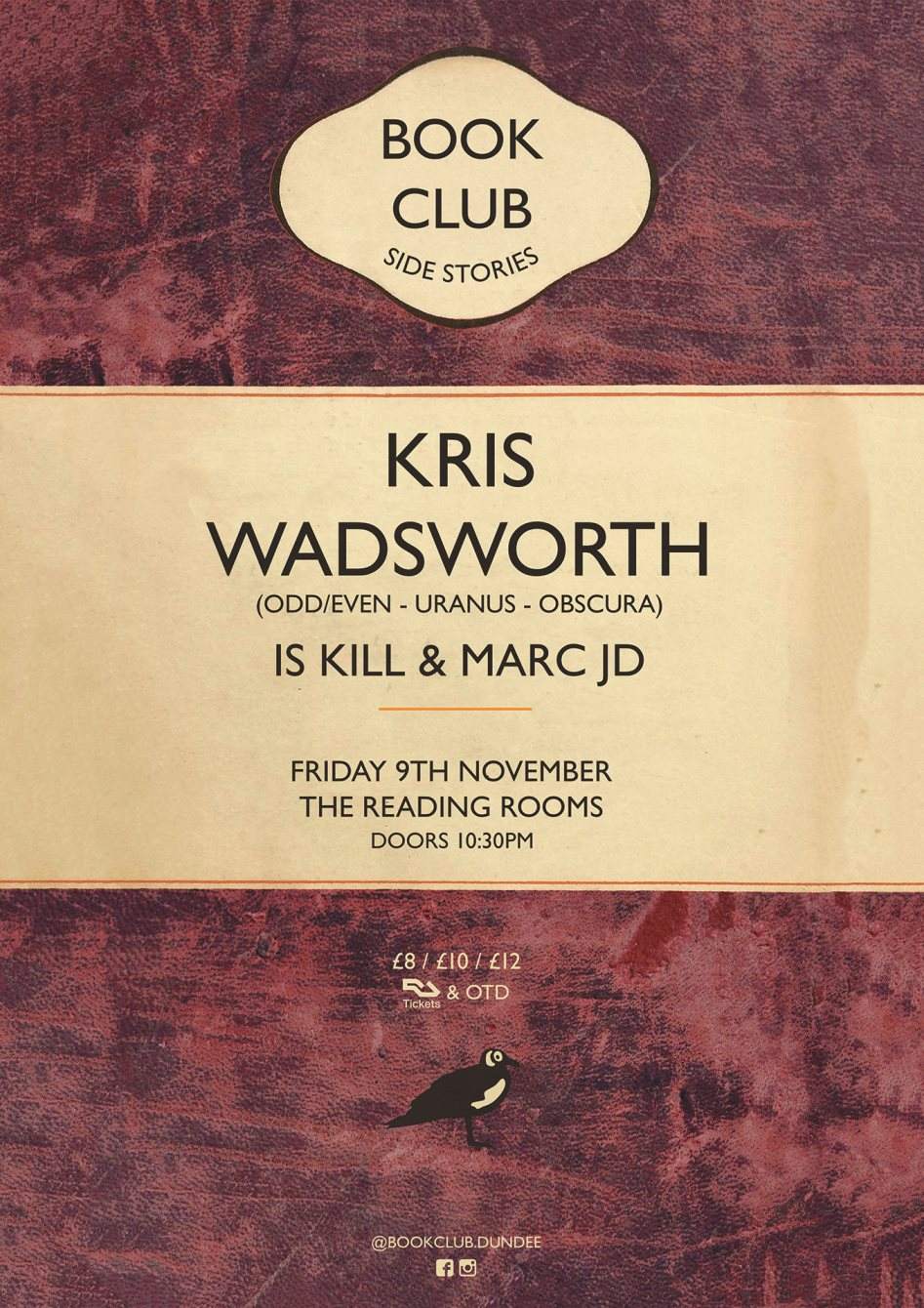 Book Club • Kris Wadsworth • Side Stories - Página frontal