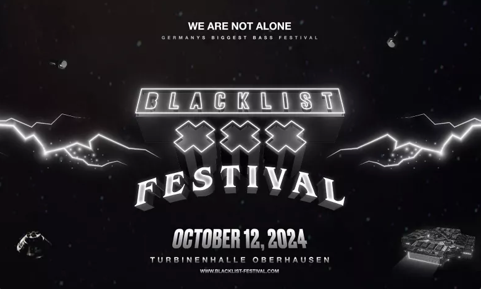 Blacklist Festival - Página frontal