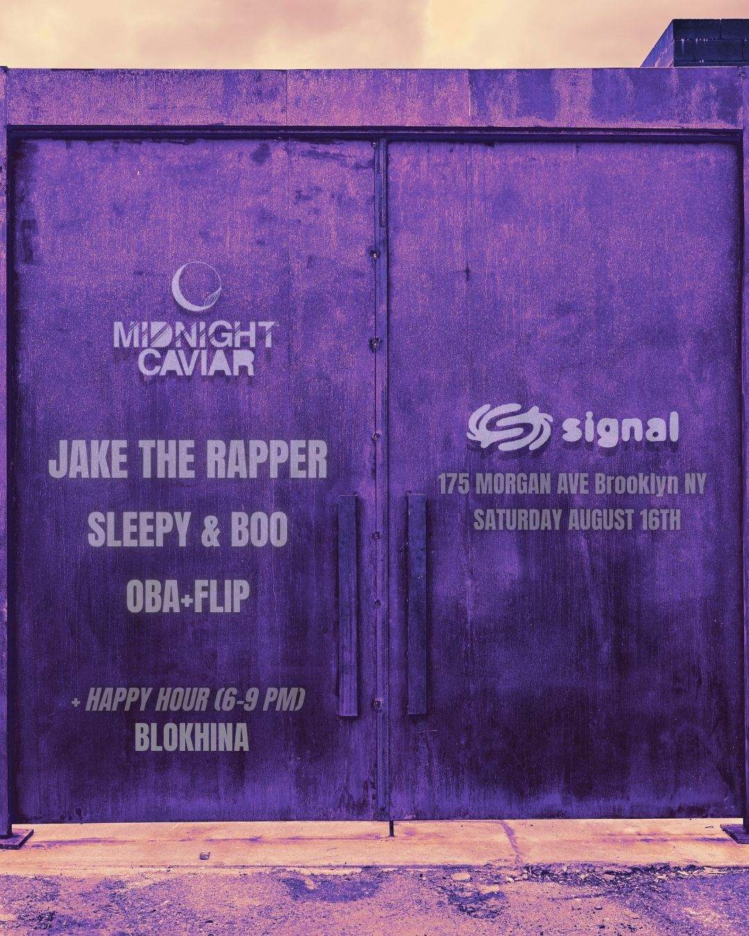 Midnight Caviar presents Jake the Rapper at Signal, New York City