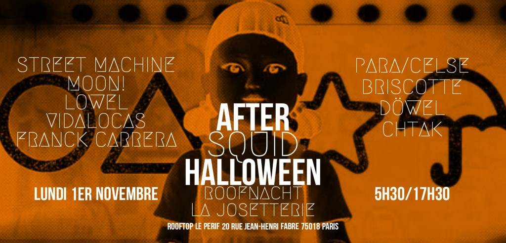 After Halloween / Roofnacht x La Josetterie - Página frontal